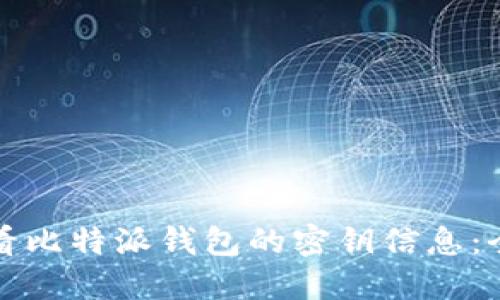 如何查看比特派钱包的密钥信息：全面指南