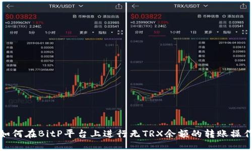 如何在BitP平台上进行无TRX余额的转账操作