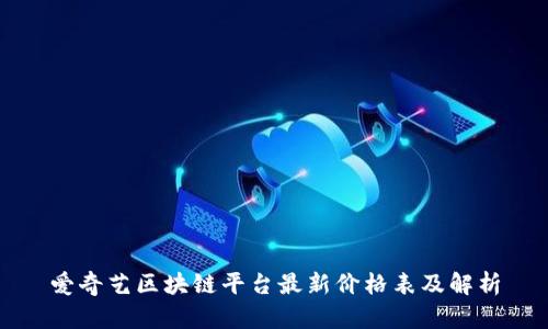 爱奇艺区块链平台最新价格表及解析